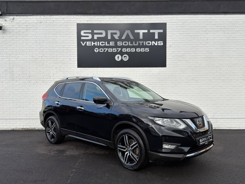 Black 2017 Nissan X-Trail 1.6 dCi N-Connecta SUV 5dr Diesel Manual Euro 6 s/s 130 ps in Londonderry