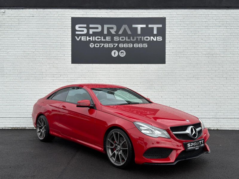 2014 Mercedes-Benz E Class 2.1 E220 CDI AMG Sport Coupe 2dr Diesel G-Tronic Euro 5 s/s 170 ps
