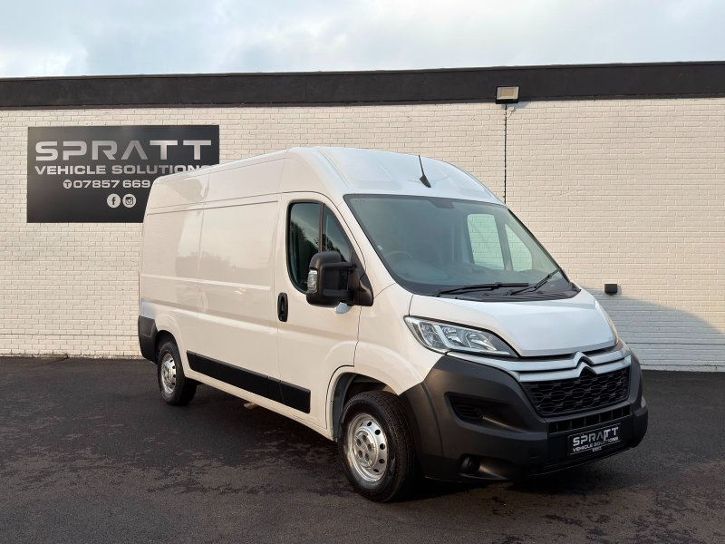 White Citroen Relay 2.2 BlueHDi 35 Enterprise Panel Van 5dr Diesel Manual L2 High Roof Euro 6 s/s 140 ps